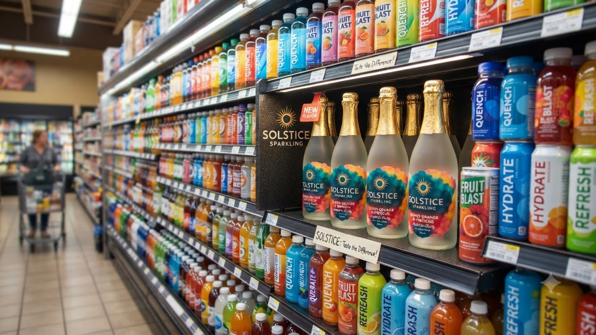 MAKE EVERY SHELF A STATEMENT EXIITO Beverages — Premium Taste, Powerful Shelf Presence.