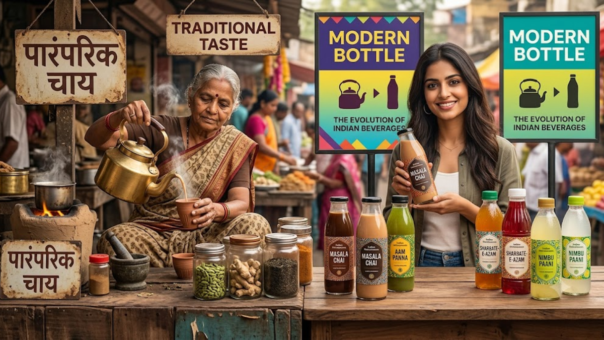 TRADITIONAL INDIAN TASTE. MODERN BEVERAGES. Timeless Indian flavours, crafted for today.