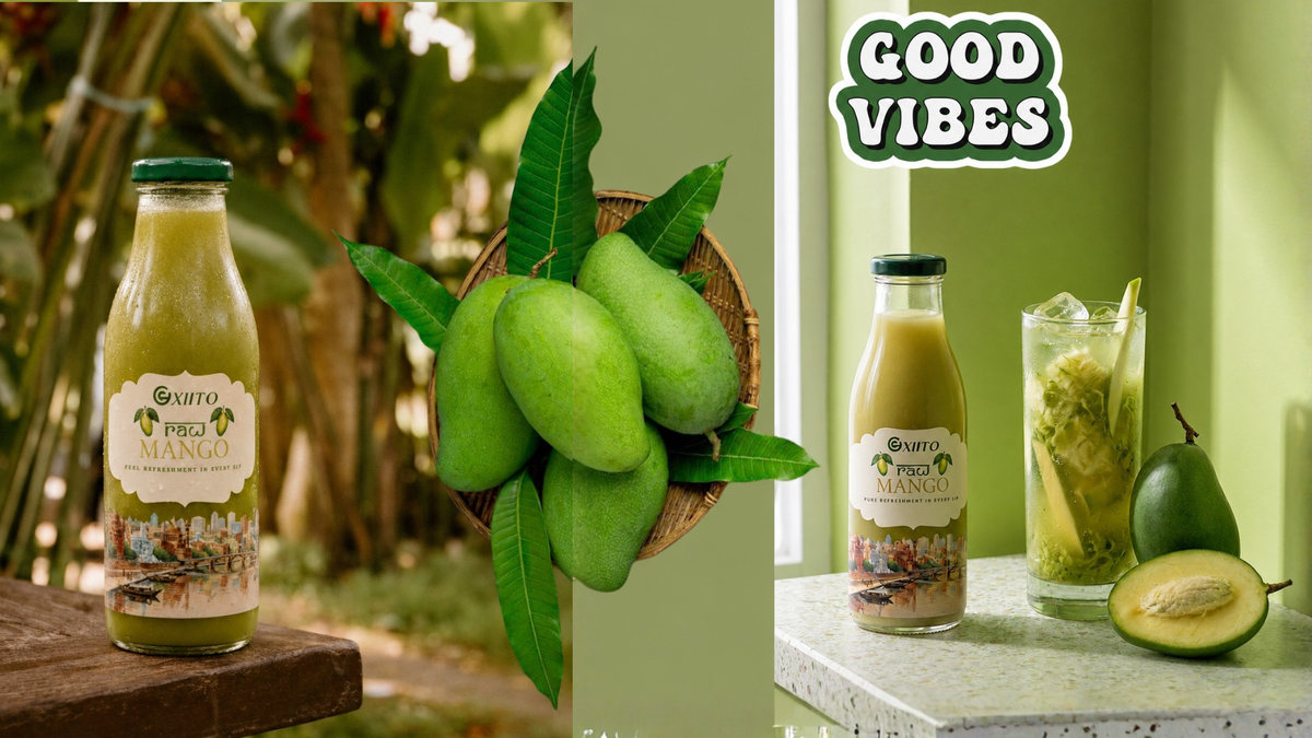 India traditions drink raw mango - Exiito Beverages 