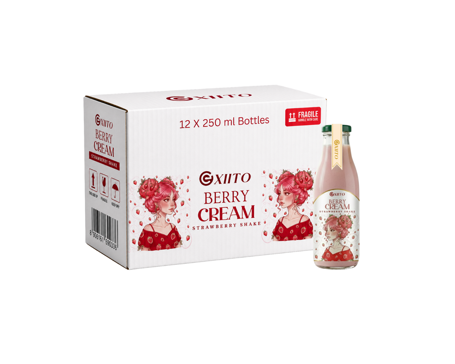 Berry cream (PACK OF 12)